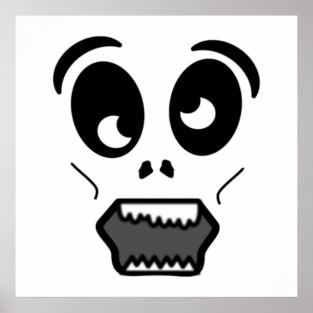 PÓSTER ZOMBIE FACE (Frente)