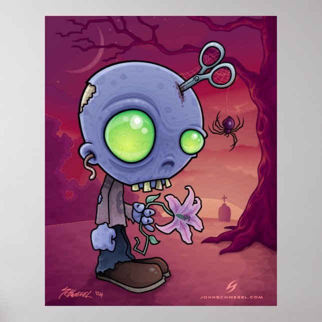 Póster Zombie Jr. (Frente)