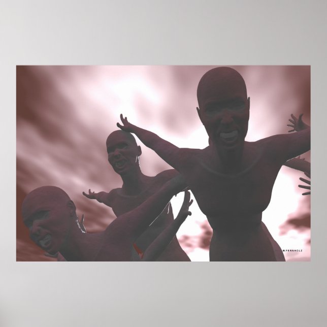 Póster Zombies (Frente)