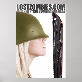 Póster Zombies perdidos Poster MFZAR por Jesse Bodas
