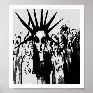 Póster Zombis digitales