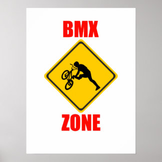 Póster Zona Bmx