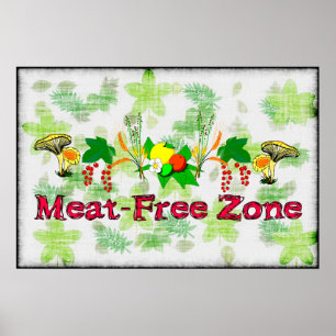 Póster Zona Carne-Libre