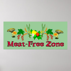 Póster Zona Carne-Libre
