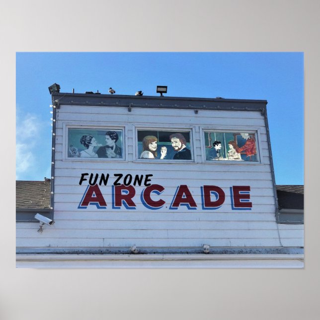 Póster Zona de diversión de Balboa, Newport Beach, Califo (Frente)