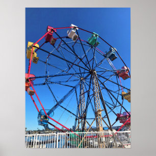 Póster Zona de diversión de Balboa, Newport Beach, Califo