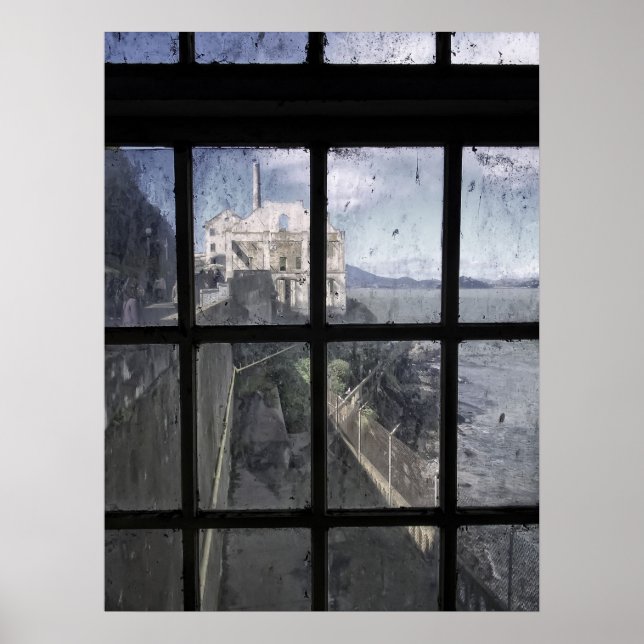 Póster Zona de Escape de Alcatraz (Frente)