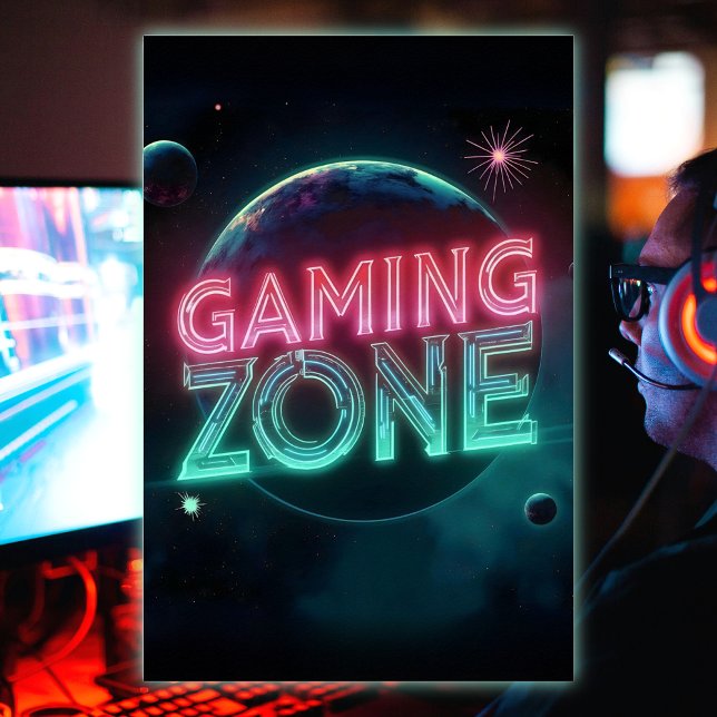 Póster Zona de juegos Espacio moderno Planetas (Subido por el creador)