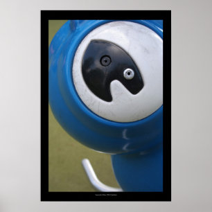 Póster Zona de juegos para niños 24 Gran poster de ojos