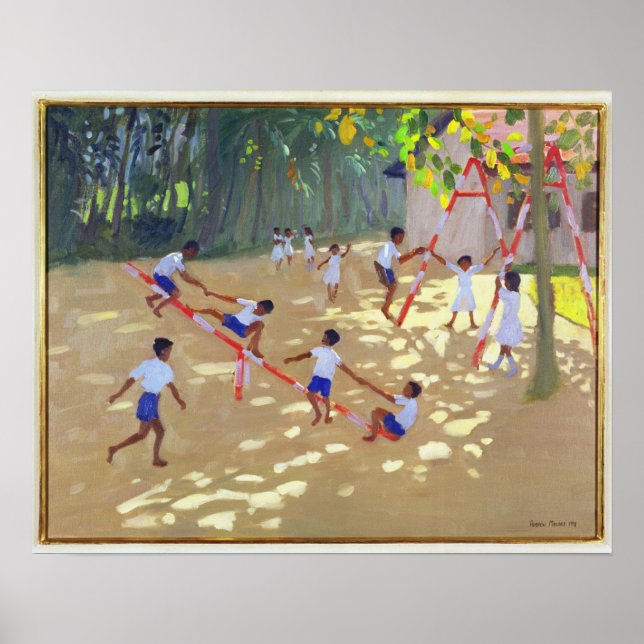 Póster Zona de juegos Sri Lanka 1998 (Frente)