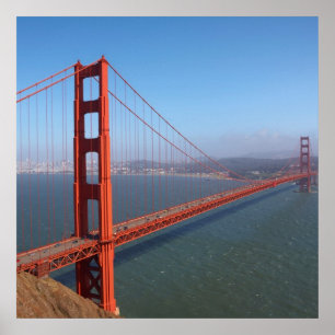 Póster Zona de recreo del nacional del Golden Gate