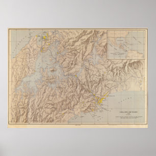 Póster Zona del Canal y alrededores