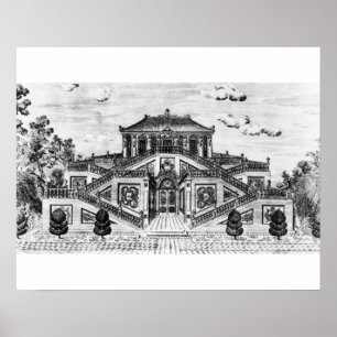 Póster Zona este del palacio de la calma del mar, GA