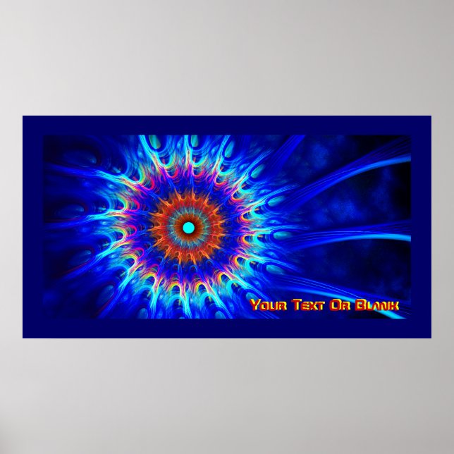 Póster Zona radiactiva (Frente)