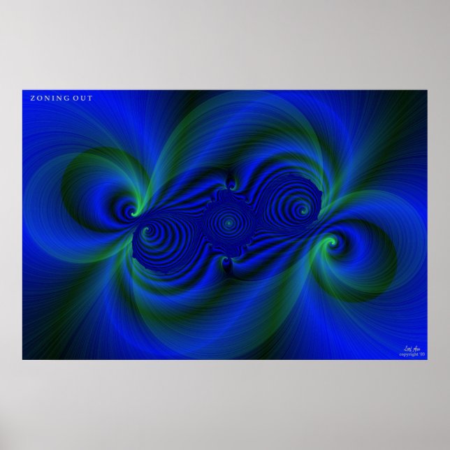 Póster Zoning Out (Frente)