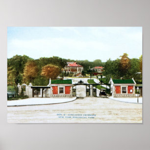 Póster Zoológico de Bronx, Nueva York