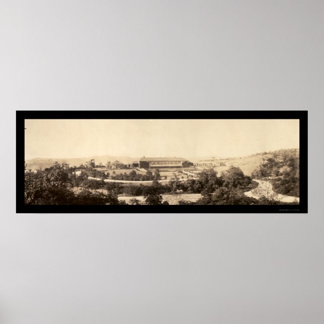 Póster Zoológico de Pittsburgh, PA Foto 1905 (Frente)