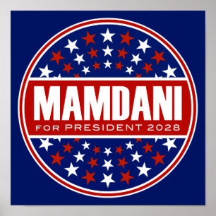 Póster Zorhan Mamdami Presidente 2028
