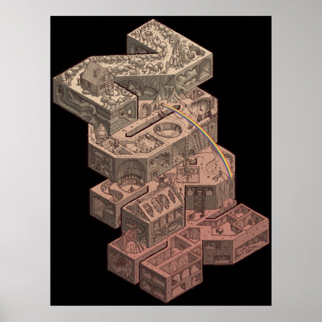 Póster Zork (Frente)