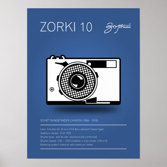 Póster Zorki 10 (Frente)