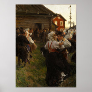 Póster Zorn - Danza de Verano