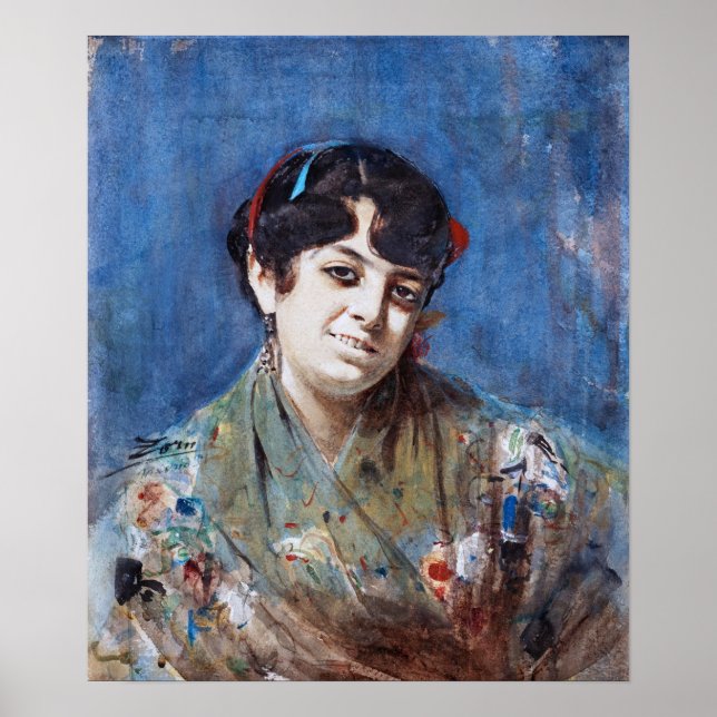 Póster Zorn - Español de Madrid, 1884 (Frente)