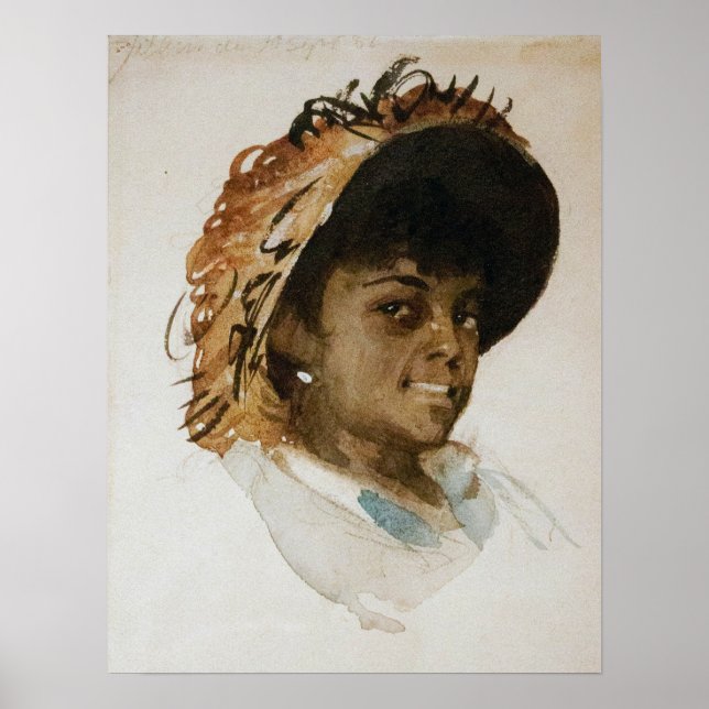 Póster Zorn - Fanny Nelson 1881 (Frente)