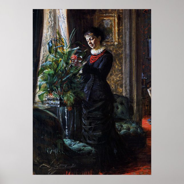 Póster Zorn - Fru Lisen Samson (Frente)