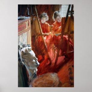 Póster Zorn - Las Señoritas Schwartz