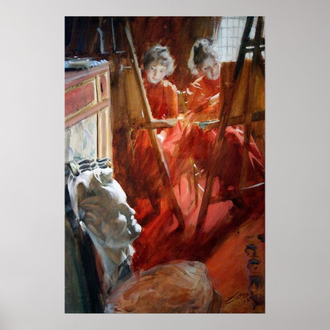 Póster Zorn - Las Señoritas Schwartz (Frente)