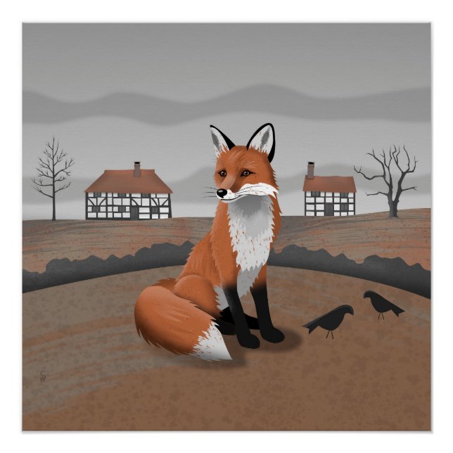 Póster Zorro (Anverso)
