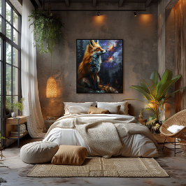 Póster Zorro Celestial: Guardián del Cosmos