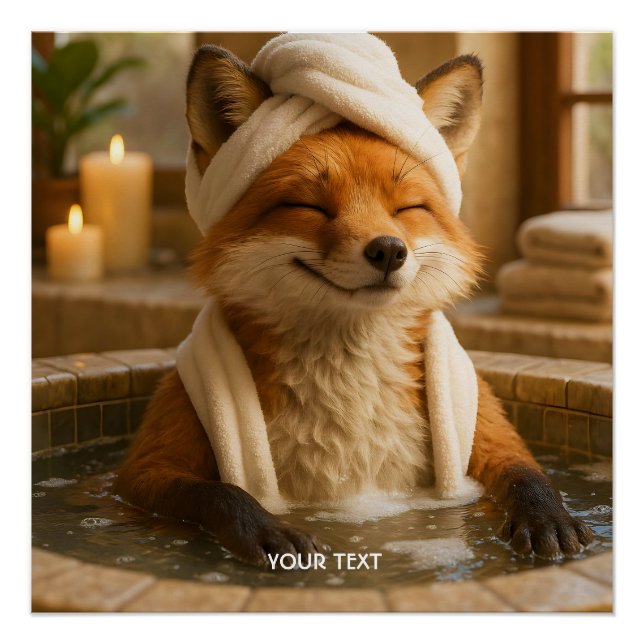 Póster Zorro Lindo de Fantasía en Spa (Anverso)