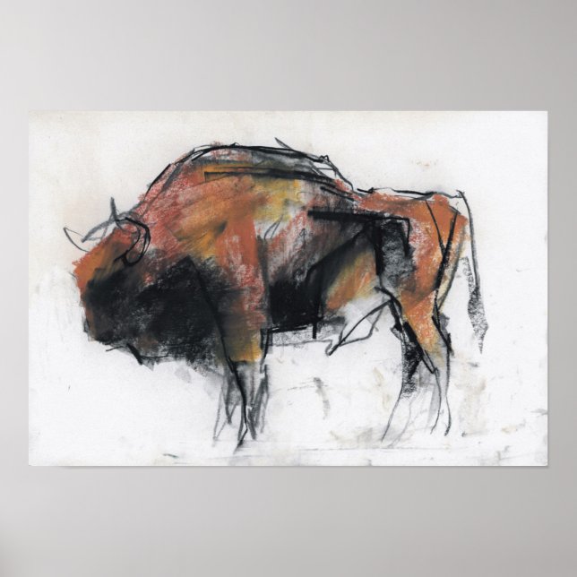 Póster Zubre Bialowieza (Frente)