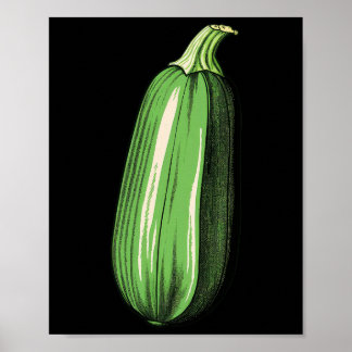 Póster Zucchini Lazy Easy Funny Matando Costum Halloween