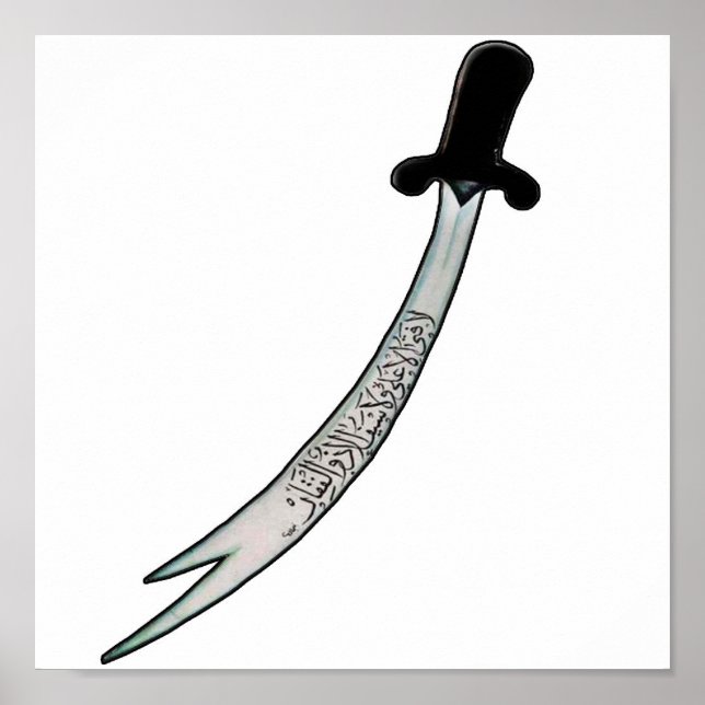 Póster Zulfikar (Frente)