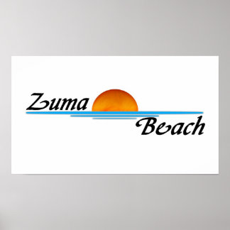Póster Zuma Beach