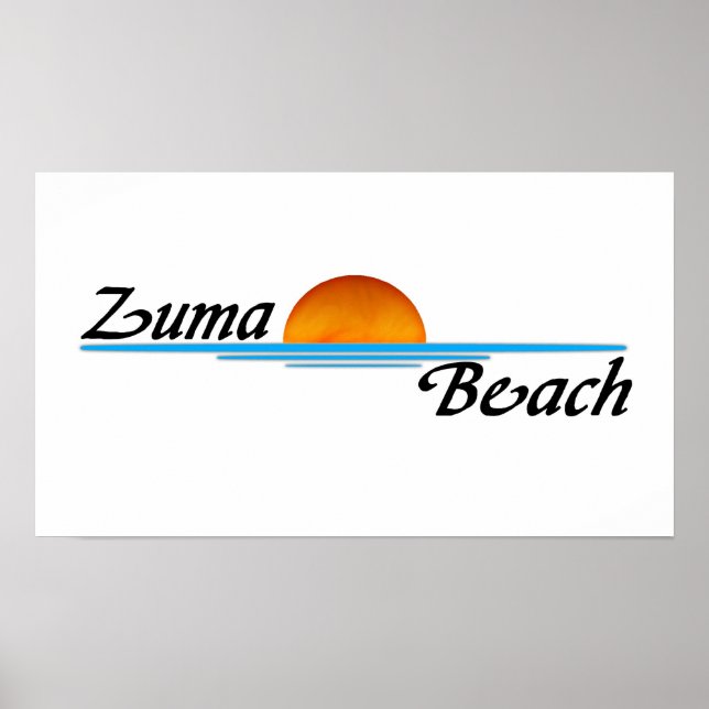 Póster Zuma Beach (Frente)