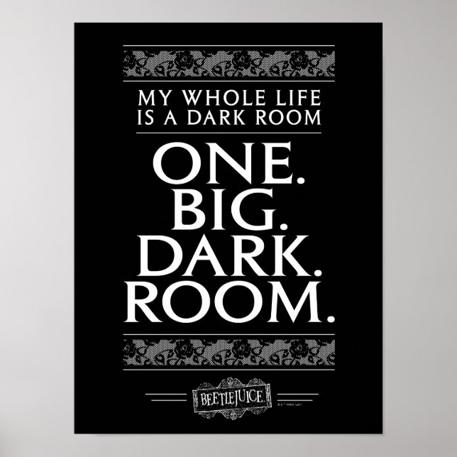 Póster Zumo de remolacha | Toda Mi Vida Es Una Habitación (Frente)