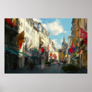 Póster Zúrich