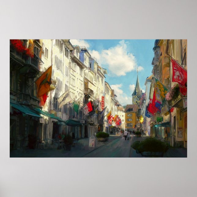 Póster Zúrich (Frente)