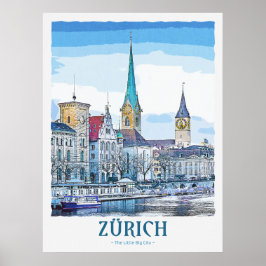 Póster Zurich Poster