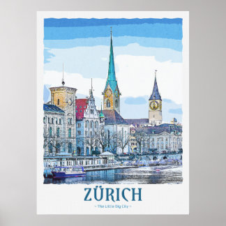 Póster Zurich Poster