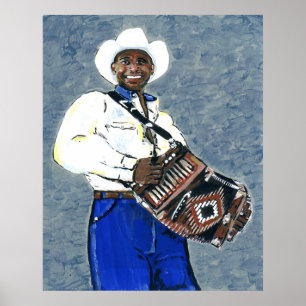 Póster Zydeco Geno