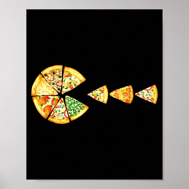 Póster Zza Funny Gamer Gaming Mens Womens Kids  (Frente)