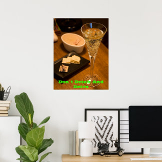 Posters anti-bebidas en verde