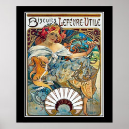 Pósters antiguos de galletas Lefevre