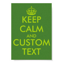 Posters Apple green KeepCalm | Texto personalizado