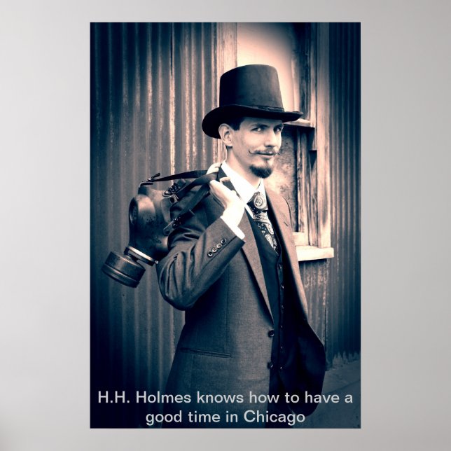 Posters asesinos: H.H. Holmes (Frente)