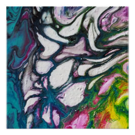 Posters brillant - Art Abstrait -Décoration murale